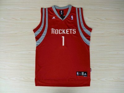 Maillot De Basket Houston Rockets Tracy McGrady 1 Eyed Tennis Fans Classic Style Rouge
